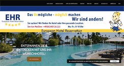 Desktop Screenshot of european-hotelreservation.de